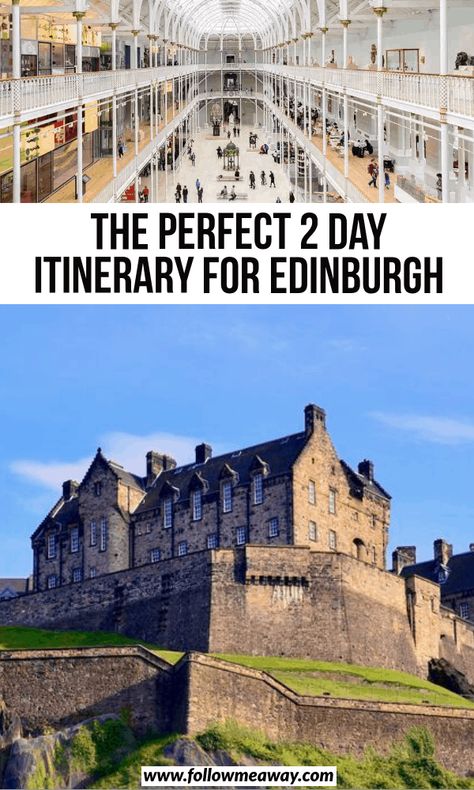 The Perfect 2 Day Itinerary For Edinburgh | where to go in Scotland | best travel destinations in Edinburgh | how to plan your Scotland trip | travel guide to Edinburgh | how to go to Edinburgh | where to visit in Edinburgh | travel like a pro in Scotland | travel tips for Edinburgh | travel itinerary plan for Edinburgh #edinburgh #scotland #traveltips Edinburgh Itinerary, Edinburgh Travel, Visit Edinburgh, Itinerary Planning, Edinburgh Castle, City Guides, Edinburgh Scotland, Scotland Travel, Uk Travel