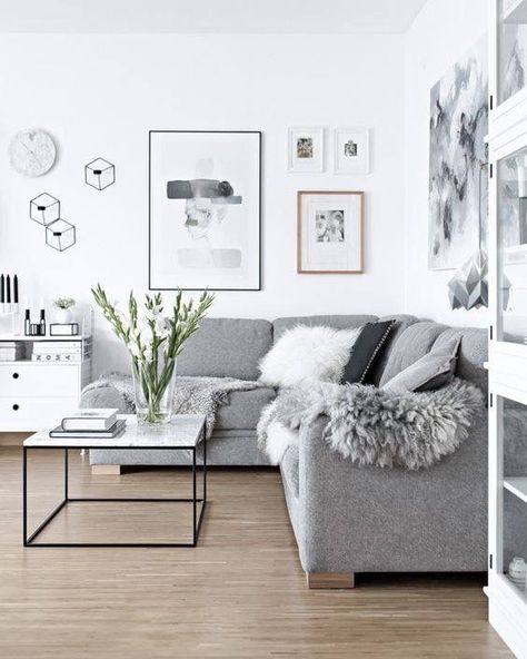 #PinterestGoals Sofa Scandinavian, Interior Design Per La Casa, Living Room Scandinavian, Scandinavian Interior Design, Scandinavian Living, Minimalism Interior, Scandinavian Interior, Living Room Inspo, Apartment Living Room