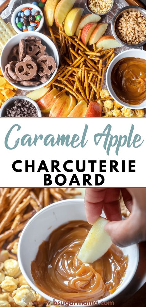 Get ready to impress your guests this fall season with a charcuterie board that's bursting with autumn flavors! Our Caramel Apple Charcuterie Board combines the classic charm of caramel apples with a touch of sophistication. From savory cheeses to sweet fruits, this spread has it all. Fall Fruit Charcuterie Board Ideas, Fall Dessert Board Platter, Buttercream Charcuterie Board Ideas, Apple Board Ideas, Fall Fruit Charcuterie Board, Carmel Apple Charcuterie Board Ideas, Fall Dessert Charcuterie Board, Easy Fall Charcuterie Board Ideas, Easy Fall Charcuterie Board