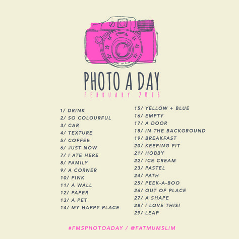 PHOTO A DAY - FEB 16 Photography Challenge Beginners, Challenge Photography, October Pictures, Photo A Day Challenge, Instagram Challenge, Photography Basics, Foto Tips, Photography Challenge, Photography 101