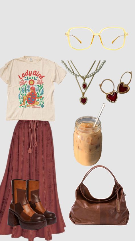 Summer Teacher Outfits, Cool Outfit Ideas, Modesty Outfits, 70s Inspired Fashion, Cool Outfit, Earthy Outfits, Boho Style Outfits, Fashion Diy, Mood Board Fashion