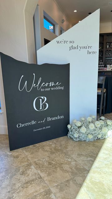 Cherrelle on Instagram: "I wanted a grand welcome sign for my wedding so I DIY’d my wedding welcome sign. I also love crafting and wanted to save some money. This is a short recap of the process. It took me about 3 months to make the sign. I didn’t work on it everyday, maybe 5-6 times a month. You could probably do it much faster if you work on it consistently. I had a lot of fun creating this. I used insulation foam board, paint, nail glue and 2x4 wood/lumbar from @homedepot and my @cricut machine I specifically purchased for this project and one other. 

I plan to share a longer version of the video that provides more details. I got the idea of using foam board and making the sign from @kaylasimonehome 🫶🏾 thank you girl! 

I almost wanted to start a sign making business after doing thi 2x4 Wood, Foam Insulation Board, Wedding Signs Diy, Working On It, Foam Board, Wedding Welcome, Glue On Nails, Home Depot, Welcome Sign