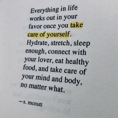 Sylvester Mcnutt, Book Care, Life Words, What’s Going On, Note To Self, Quote Aesthetic, Pretty Words, Take Care Of Yourself, True Quotes