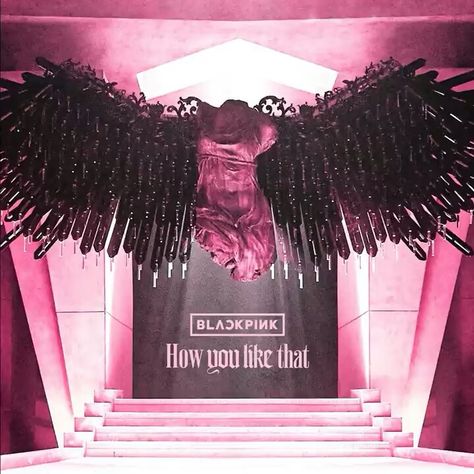 BLACKPINK - 'How You Like That' (ALBUM COVER) Pop Albums, Blackpink Poster, Rosé Jisoo, Album Cover Design, Kpop Posters, Music Wall, Album Songs, Blackpink Photos, Black Pink Kpop