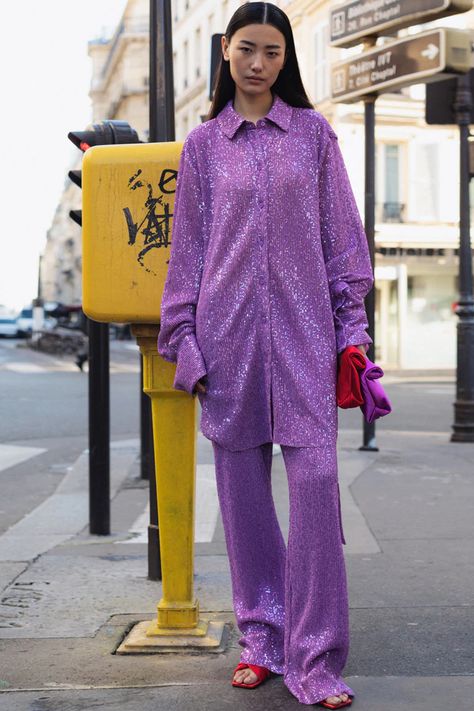 Pre Fall 2023, Stine Goya, Purple Outfits, Friends With Benefits, Scandi Style, Pre Fall, Body Measurements, Holiday Outfits, Dress Length