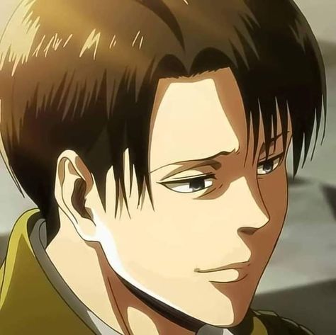 Levi Smiling, Attack On Titan Tattoo, Raw Pictures, Smile Icon, Connie Springer, Captain Levi, Attack On Titan Levi, Cool Anime Pictures, Anime Boyfriend