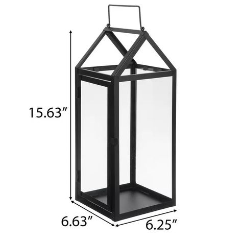 Black House Metal Lantern | Hobby Lobby | 1792977 Metal Lanterns, Hobby Lobby, Black House, Lobby, Lanterns, Decorative Pillows, Pillows, Christmas, Home Decor