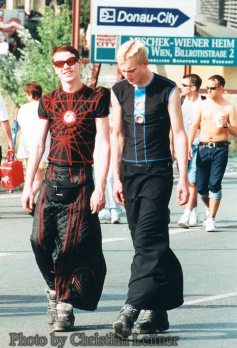 All sizes | Love Parade ´01 | Flickr - Photo Sharing! 2000s Rave Fashion, 90s Rave Fashion, Mens Rave Outfits, Rave Outfits Men, Love Parade, Rave Fashion, Cyberpunk Fashion, Outfit Collage, Fashion Victim