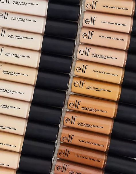 Elf Concealer, Elf Eyeshadow, Concealer Shades, Foundation Shades, Light Ivory, Makeup Products, Care Routine, Concealer, Skin Care Routine