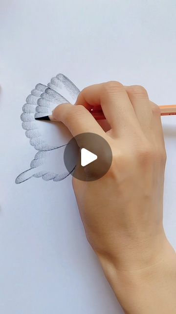 Daily Dose Of Sketch ✏️ on Instagram: "This artist creates simple and elegant drawing tutorials, focusing on butterflies and birds. Her step-by-step process makes it easy for viewers to follow along and replicate her work.

Artist: lingdang666. / 四月呀 on Douyin

#art #drawing #sketch" Cute Butterfly Sketch, Pencil Sketches Easy Step By Step, Pencil Art Drawings Easy Simple Step By Step, Easy Simple Drawings For Beginners, Beginner Drawing Ideas Step By Step Art Lessons, Bird Drawings Easy Step By Step, Pencil Drawings Easy Step By Step, Animal Sketches Easy Step By Step, Cute Doodles Easy Step By Step