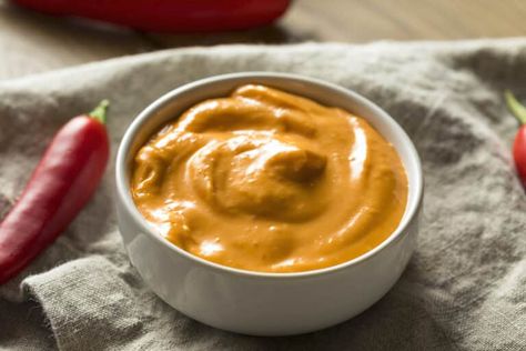 Gochujang Aioli Recipe - A Versatile Spread - PepperScale Red Pepper Crema, Crema Recipe, Aioli Recipe, Hello Fresh Recipes, Zucchini Chips, Filipino Desserts, Spicy Mayo, Adobo Sauce, Hello Fresh