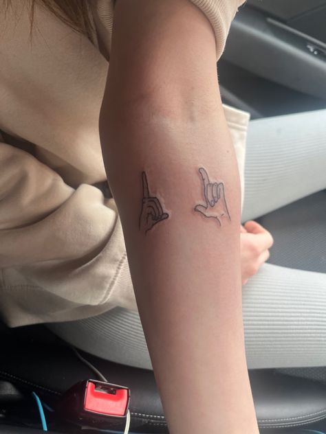 Pam And Jim Tattoo, The Office Couples Tattoo, Matching The Office Tattoo, The Office Tattoo Ideas Simple, Jim And Pam Tattoo The Office, The Office Us Tattoo, The Office Tattoo Ideas, The Office Tattoo, Pam The Office