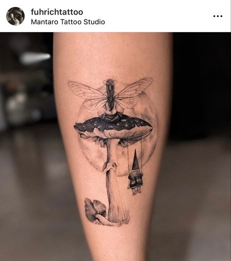 Core Tattoo, Trippy Tattoo Ideas, Trippy Tattoo, Gothic Tattoos, Side Thigh Tattoos, Ram Tattoo, Animal Tattoo Ideas, Armband Tattoos, Cottage Core Fairy