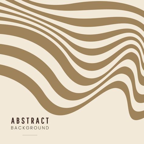 Free vector beige abstract background de... | Free Vector #Freepik #freevector #brown-background #abstract-stripes #wavy-lines #wave-texture Business Brochure Design, Gold Glitter Background, Abstract Background Design, Free Illustration Images, Waves Line, Wall Murals Painted, Waves Background, Background Design Vector, Line Background