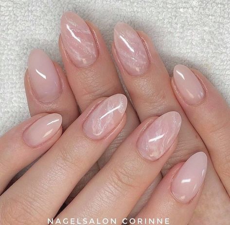 Nude Nail Designs, Subtle Nails, Simple Gel Nails, Work Nails, Casual Nails, Blush Nails, Soft Nails, Round Nails, Pink Nail