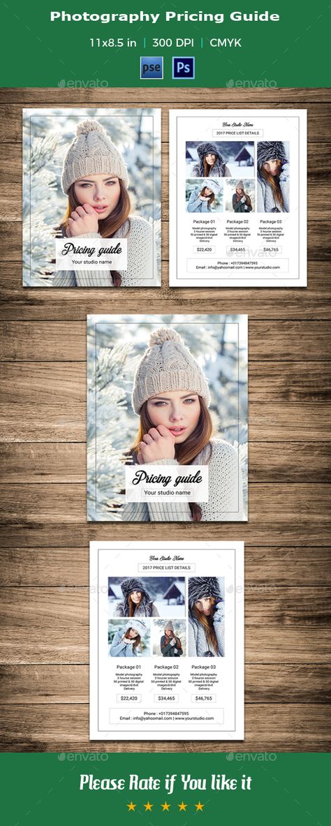 Photographer Flyers, Template Price List, Item Photography, Photography Price List Template, Photography Pricing Guide, Photography Price List, Pricing Guide Photography, Streetstyle Photography, Pricing Guides