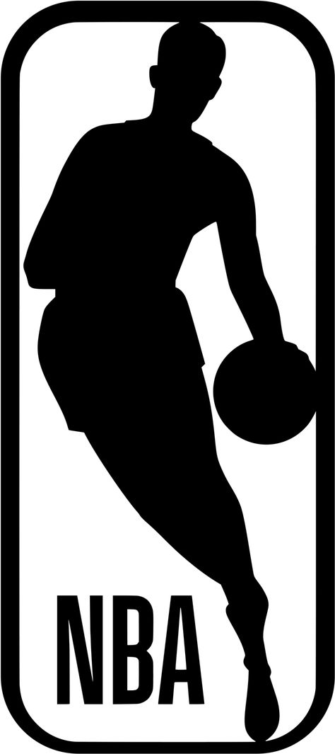 Nba Logo Black And White, Nba Logo Png, Logo Black And White, Wallpapers Black, Lakers Logo, Logo Transparent, Logo Outline, White Png, Nba Art