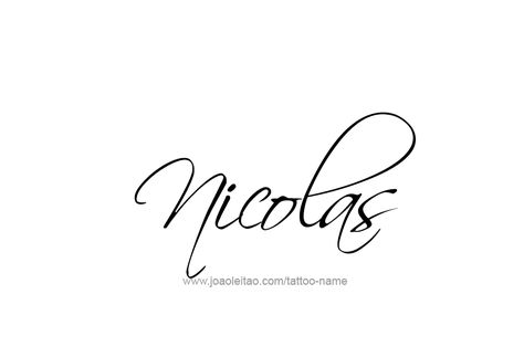 Tattoo Design  Name Nicolas Japanese Back Tattoo, Name Tattoos For Moms, Tattoo Design Name, Tattoo Techniques, Magic Tattoo, Text Tattoo, Name Tattoo Designs, About Tattoo, Design Name