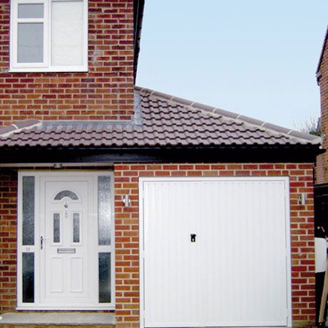 Newbie garage extension question | DIYnot Forums Gate Decor Ideas Outdoor, House Interior Makeover, House Entrance Doors, Small House Extensions, Porch Extension, Garage Extension, Interior Makeover, Old Gates, Victorian House Interiors