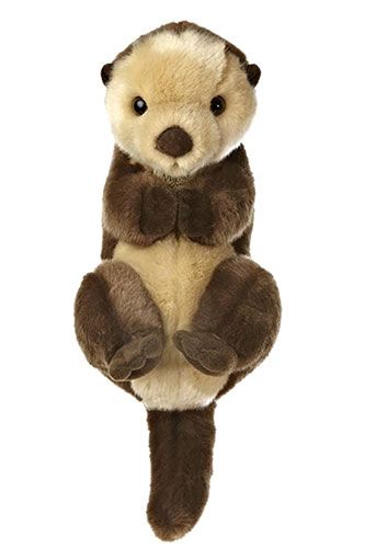 Otter Facts, Otter Animal, Otter Plush, Baby Sea Otters, Otter Pup, Playful Pose, Big Stuffed Animal, Realistic Stuffed Animals, Duck Season