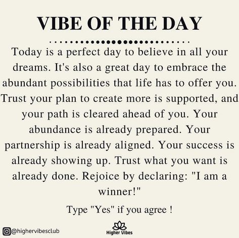 Vibe Of The Day Today 2023, Vibe Of The Day Today, Vibe Of The Day, Ceo Mindset, Spirit Messages, Mental Health Therapy, Mind Set, Positive Self Talk, Inspirational Prayers