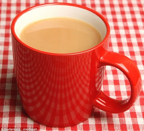 Tea from a red mug tastes sweeter than the same drink that's been poured into a blue or white mug, according to scientist Dr Stuart Farrimond Good Morning Tea, Perfect Cup Of Tea, Coffee Health Benefits, Coffee Pictures, Cooking Lessons, Tea Drinkers, Morning Tea, The Factory, Tea Art