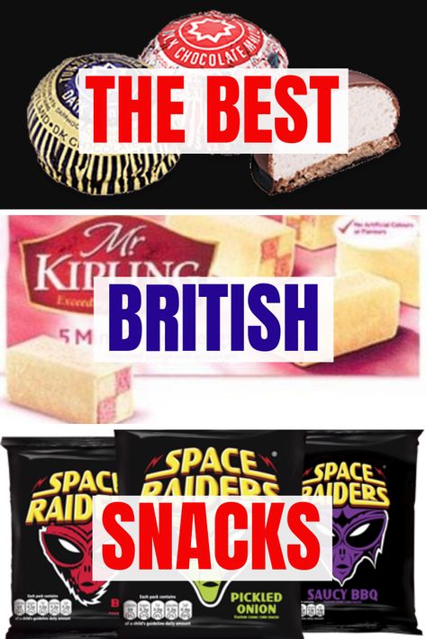 British snacks you can order in the US and try. Snack food varies from country to country, and you won't believe just how different some of the UK's snacks can be. Cheese and pickle crackers, KP Hula Hoops, Bakewell Tarts, Jaffa Cakes, Jammie Dodgers,Hobnobs? And what in the world is a Digestive? #snacks #snackfood #british #britishfood #food #chips #crisps #biscuits #shortbread Pickle Crackers, Bakewell Tarts, Tunnocks Tea Cakes, Jammie Dodgers, British Snacks, Tea Cakes Southern, British Candy, Apple Tea Cake, Chocolate Tea Cake