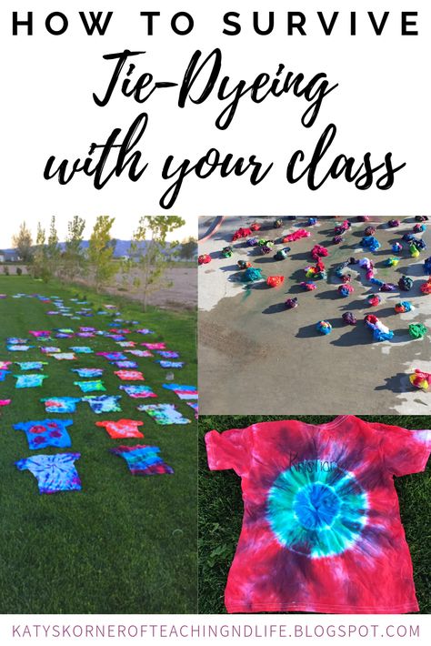 Things You Can Tie Dye, Class Field Trip Shirts, Tie Dye How To, Diy Tie Dye Shirts, Wood Badge, Drinks Recipe, School Field Trip, Alcoholic Beverage, Class Shirt