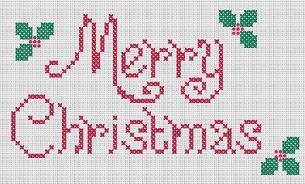 Have a very merry Christmas Hope all your stitching dreams come true from Kell at Kincavel Krosses Christmas Cross Stitch Patterns Free, Cross Stitch Christmas Cards, Christmas Hope, Holiday Cross Stitch Patterns, Christian Cross Stitch, Cross Stitch Kitchen, A Very Merry Christmas, Xmas Cross Stitch, Cross Stitch Pillow