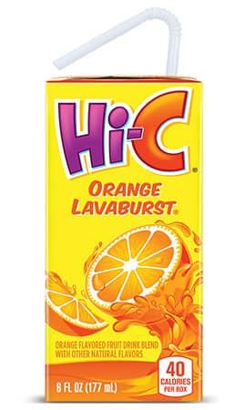 Learn more about Hi-C® and find clear nutrition information about Hi-C® Orange Lavaburst here. Browse more Hi-C® products & find online or in a store near you. Hi C Drink, Real Fruit Juice, Restaurant Entrance, Hi C, The Untold Truth, Small Plastic Containers, Orange Drinks, Healthy Lunchbox, Real Fruit