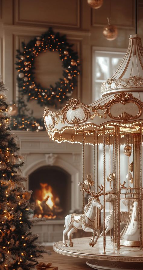 Christmas Wallpaper Trees Lights, Christmas City Aesthetic Wallpaper, Christmas Fireplace Background, Wallpaper Aesthetic Navidad, Nutcracker Wallpaper Iphone, Rich Christmas Aesthetic, Christmas Tree Iphone Wallpaper, Luxury Aesthetic Wallpaper, Hd Christmas Wallpaper