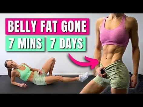 (7) LOSE BELLY FAT IN 7 DAYS | 7 Min Workout Challenge at Home - YouTube Workout Challenge At Home, Sit Workout, 7 Min Workout, Belly Fat Burning, 7 Day Challenge, Look Good Feel Good, Day Challenge, Burn Belly Fat, Inspirational Videos