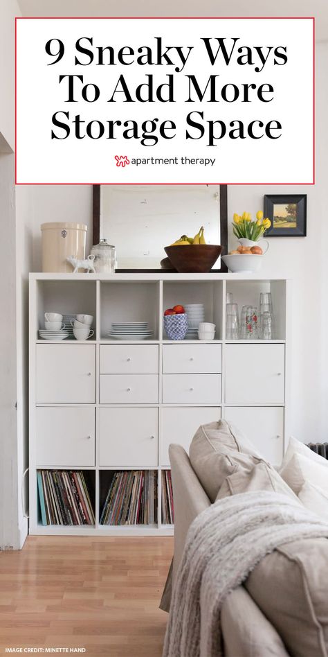 Storage In Small Living Room, Tiny Office Storage, Tiny Living Storage Ideas, Tiny Space Storage, Small Apartment Living Room Storage, Corner Space Ideas Living Room, Bungalow Storage, Studio Apartment Storage Ideas, Storage Guest Room