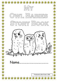 Book Activities Preschool, Owl Babies Book, Kindergarten Animals, Color Printables, Baby Story Books, Owl Activities, Owl Babies, Enchanted Woodland, Literature Activities