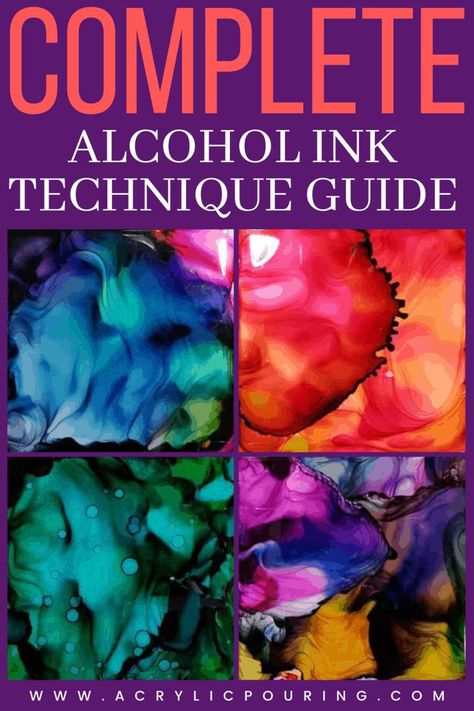 Some of Our Favorite Alcohol Ink Techniques | Alcohol ink, Alcohol ink crafts, Alcohol ink jewelry Alcohol Ink Techniques, Alcohol Ink Jewelry, Alcohol Ink Glass, Ink Techniques, Alcohol Ink Markers, Alcohol Ink Crafts, Ink Crafts, Alcohol Ink Painting, Pouring Art