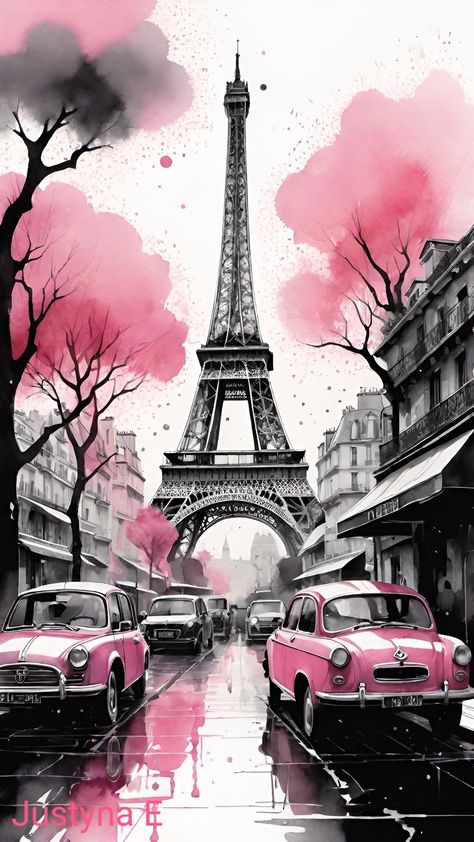 Pink Paris Wallpaper, Springtime In Paris, Free Wallpaper Backgrounds, Paris Wallpaper, Phone Wallpaper Pink, Lovely Flowers Wallpaper, The Stranger, Paris Images, Paris Pictures