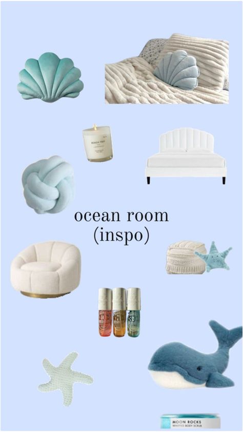 Coastal Room Decor, Ocean Room Decor, Summer Room Decor, Beachy Room Decor, Beach Room Decor, Ocean Room, Crystal Room, Beachy Room, Coastal Room