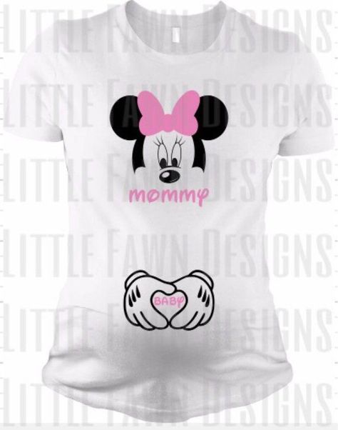 Winnie The Pooh Gif, Disney Maternity, Baby Nursery Closet, Maternity Shirts, Disney Shirts For Men, Minnie Mouse Baby Shower, Pregnancy Must Haves, Pregnancy Clothes, Diy Disney Shirts