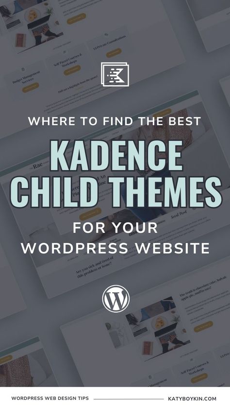 Looking for the best WordPress theme? KadenceWP is a fast, lightweight theme you've got to check out. Here's a list of beautiful Kadence Child Themes and Kadence Block Template collections to help you save time on design and get a professional looking WordPress website or WordPress blog! Kadence Wordpress Theme, Diy Website Design, Feminine Wordpress Theme, Diy Website, Custom Website Design, Web Design Tips, Business Investment, Custom Website, Best Wordpress Themes