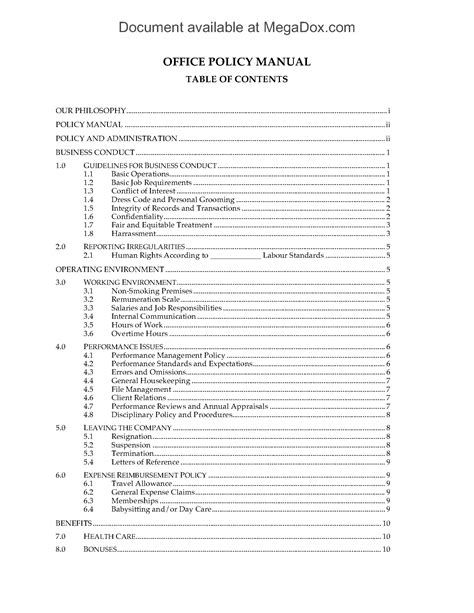 Office Policy Manual Template Free Office Procedures Manual Template Of Medical Fice Policy and from www.heritagechristiancollege.comTable of ContentsSection 1: IntroductionSection...  #Manual #Office #Policy #Template Dental Receptionist, Manual Template, Annual Review, Profit And Loss Statement, Policy Template, Internal Communications, Statement Template, Law Office, Notes Template