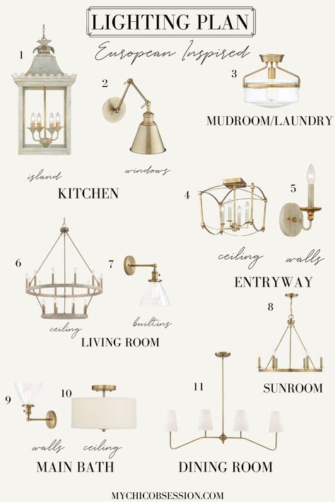 Home Fixtures, French Country Lighting, French Lighting, Entryway Lighting, French Country Decor, Foyer Lighting, Lighting Plan, House Things, Farmhouse Lighting