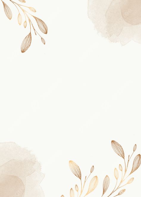 Download this HD wallpaper of Watercolor Plant Golden Background. You can download more Watercolor Plant Golden Background, Plant, Golden, Fashion wallpaper photos for totally free and use as phone wallpapers. | 1277643 Floral Background Hd, Golden Watercolor, Floral Watercolor Background, Happy Christmas Greetings, Golden Fashion, Save The Date Video, Green Leaf Background, Plant Texture, Border Background