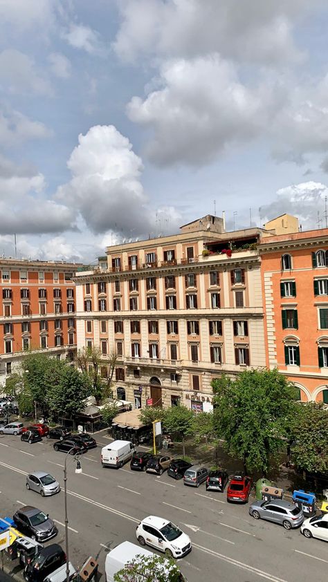 Rome apartment balcony city street view aesthetic #rome #romeitaly #roma #balcony #italysummer #italy #italytrip #italian #italianaesthetic #europeantravel #citytrip #streets #view #viewpoint Street View Aesthetic, City Street View, Rome Apartment, Italy Apartment, View Aesthetic, Apartment Exterior, Italian Aesthetic, Aesthetic Apartment, Italy Pictures