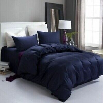 (eBay) Royal~Egyptian Cotton Blue Solid All Bed Sheets 600/800/1000 TC Size UK Single Navy Blue Bedding Sets, Navy Bed Set, Navy Blue Bedding, Navy Home Decor, Navy Bedding, Baby Crib Sets, Color Plain, Bed Sheet Set, Crib Sets