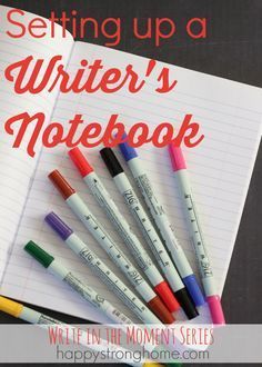 Capture those precious memories of motherhood and childhood with a writer's notebook! Join my writing workshop series and get started - first writing tip: setting up a writer's notebook! #writeinthemoment Wholesome Living, Writers Notebook, Writing Notebook, Writer Workshop, A Notebook, Book Writing Tips, Writing Workshop, Writing Resources, Writing Life