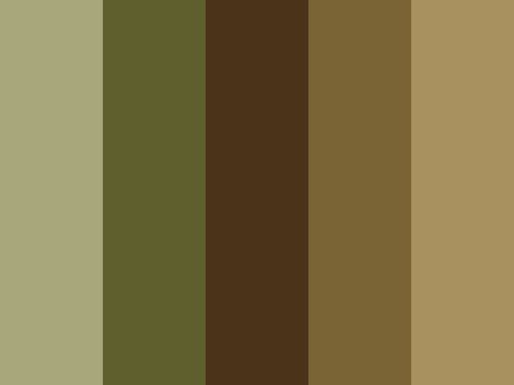 Space Color Palette, Serene Office, Natural Color Palette, Flat Color Palette, Color Palette Challenge, Brown Color Palette, Palette Art, Green Palette, Nature Color Palette