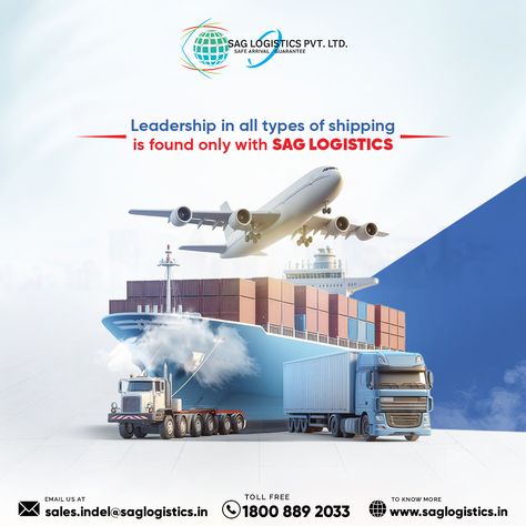 Discover the leaders in logistics with SAG Logistics Pvt. Ltd.! 🚢��✈️🚛 From air to sea to land, we ensure your goods arrive safely and on time. Experience the ultimate in shipping solutions today. 🌐📦  Contact us at sales.indel@saglogistics.in or call toll-free at 1800 889 2033. Fast Delivery Creative Ads, Logistics Creative Ads, Logistics Poster, Logistics Design Creative, Logistics Design, Persian Tattoo, Grey Wallpaper Iphone, Car Advertising Design, Cargo Services