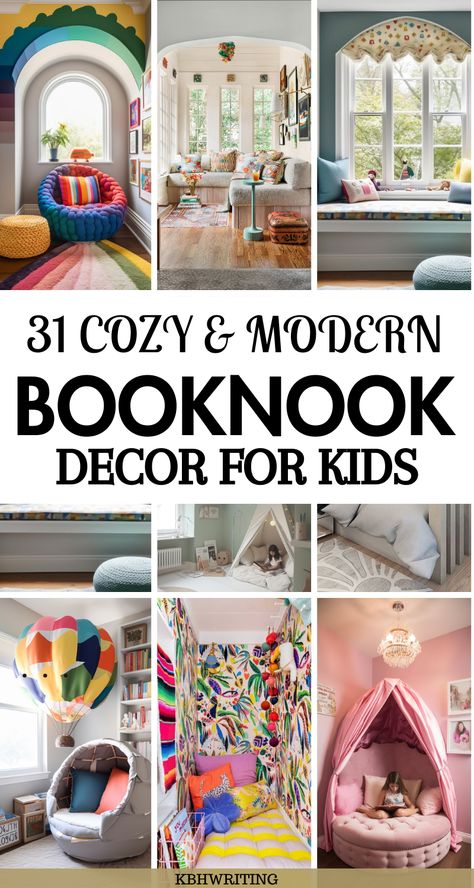 Create a cozy reading haven for kids with these 30 small book nook ideas! From snug corners to imaginative spaces, these inspirations offer charming and inviting setups, perfect for fostering a love for reading and imagination. #KidsBookNook #ReadingCorner Small Reading Nook Cozy Corner Kids, Small Book Nook, Reading Nooks For Kids, Kids Reading Area, Toddler Reading Nooks, Book Nook Ideas, Girls Reading Nook, Cozy Book Nook, Book Nook Kids