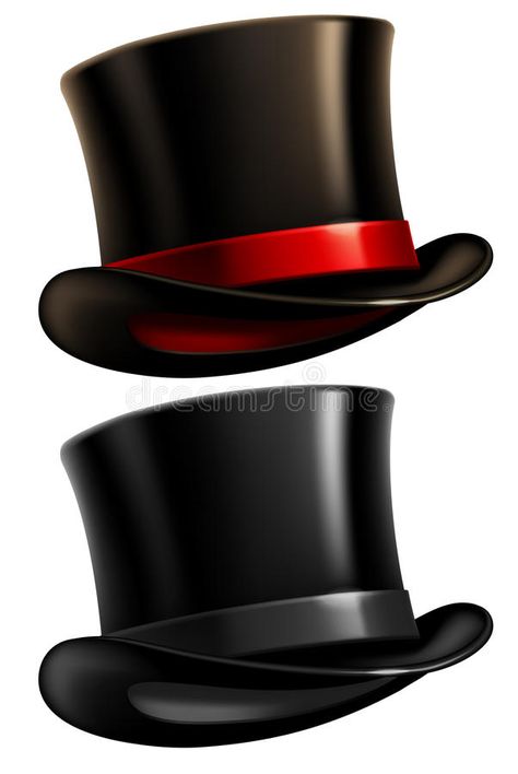 Gentleman top hat stock illustration Hat Illustration, Gentleman Hat, Hat Vector, Black Top Hat, Top Hats, Black Hat, Top Hat, Black Top, Photo Magazine