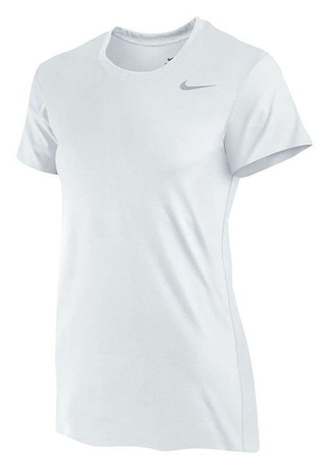 PRICES MAY VARY. Dri-FIT fabric helps keep you dry and comfortable. Interior tape adds comfort along the back neck. Machine Washable Reviews indicate that this shirt runs large and has a looser fit. A LEGENDARY PERFORMER, EVERY WORKOUT. Featuring a streamlined silhouette and sweat-wicking technology, the Nike Legend Women's Short-Sleeve Training Top is a versatile, high-performance layer designed to help you elevate your training game. Nike Yoga Pants, Reversible Swimwear, Short Sleeve Shirt Women, Training Tops, Nike Womens, Athletic Shirts, Swimwear Outfit, Womens Loungewear, Active Women